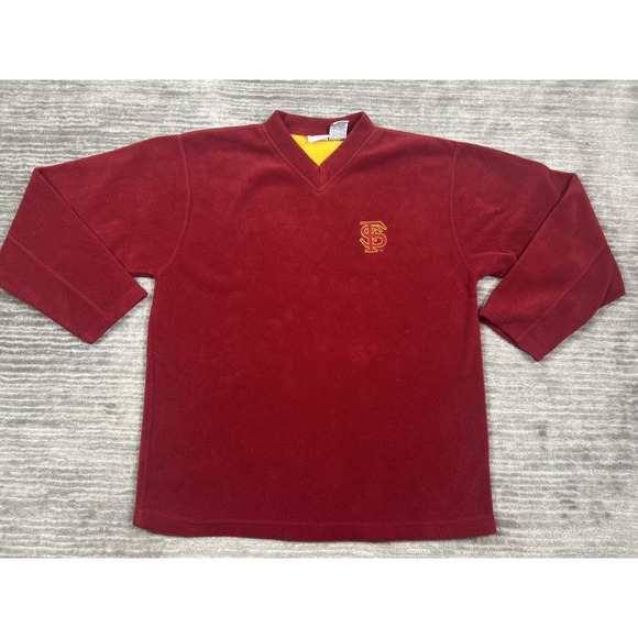 Pro Edge Florida State Seminoles Sweatshirt Womens Large Red Polyester‎ Fleece - Picture 1 of 12